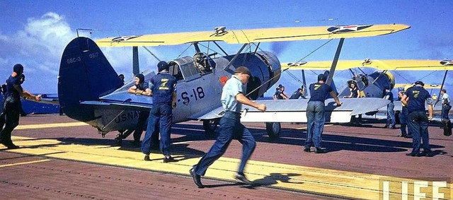 Off Hawaii prewar