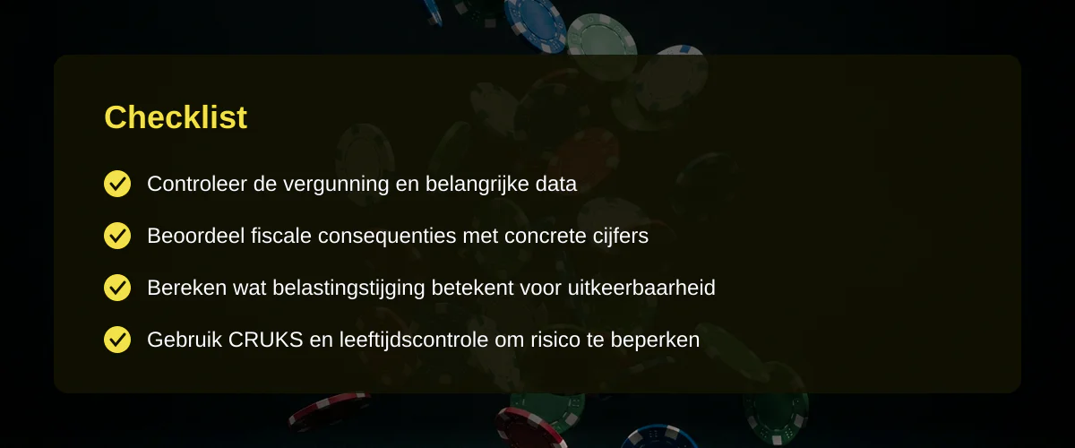 Gebruik sms casino binnen de Nederlandse regels — Checklist