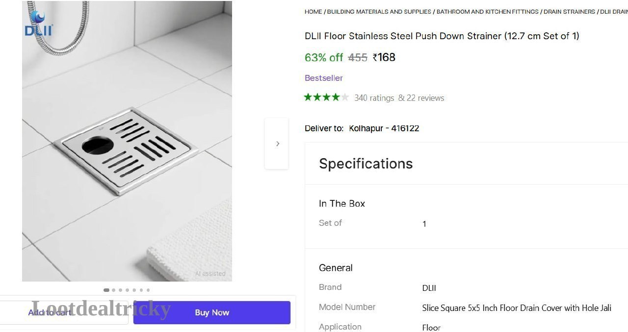  stainless Steel Push – Just ₹168 | Limited Time Loot Offer