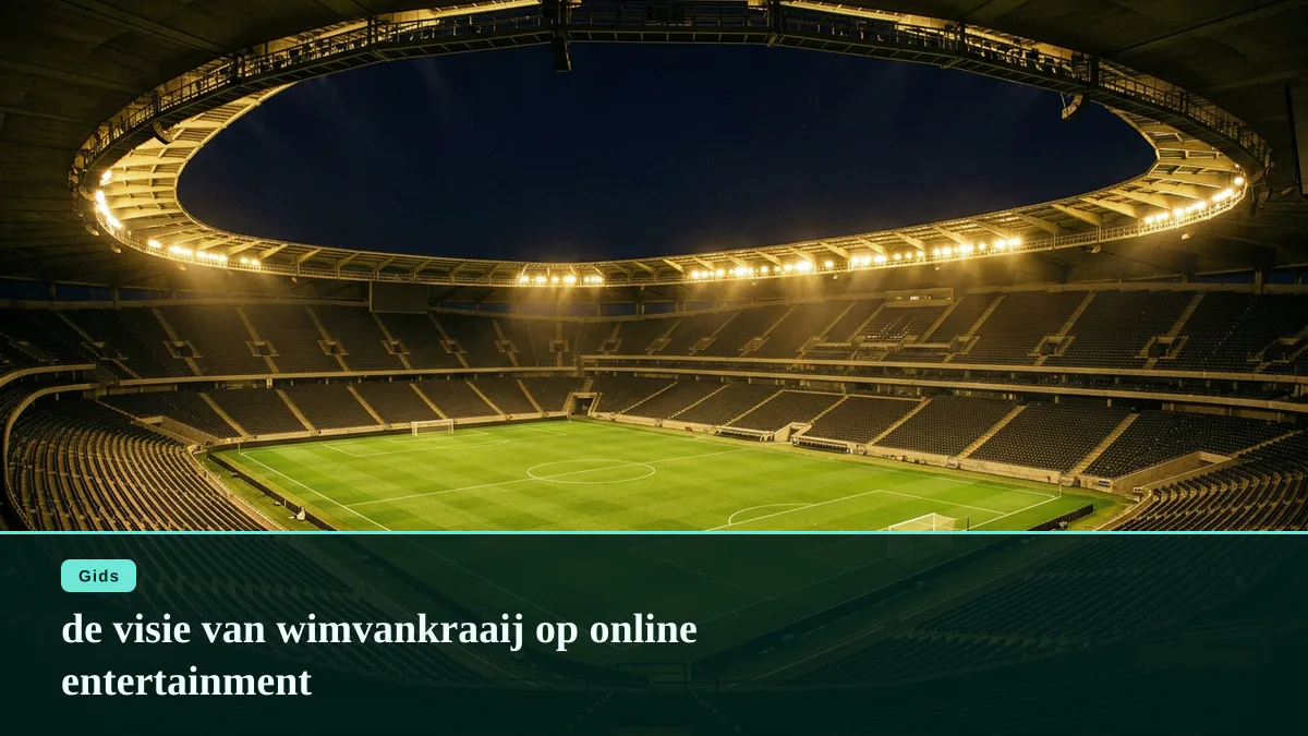de visie van wimvankraaij op online entertainment