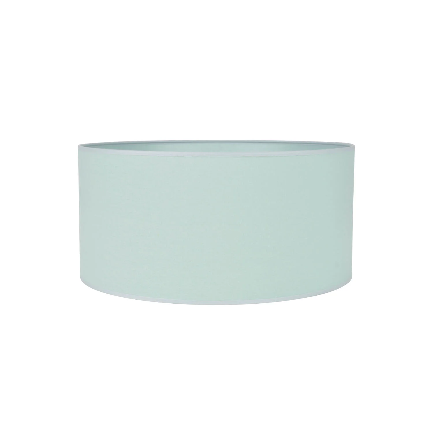 Abat-jour cylindrique Ø35 cm en coton – Sauge