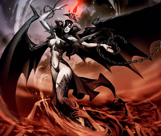 demon escaping hell