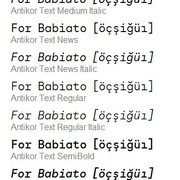 Font-List42