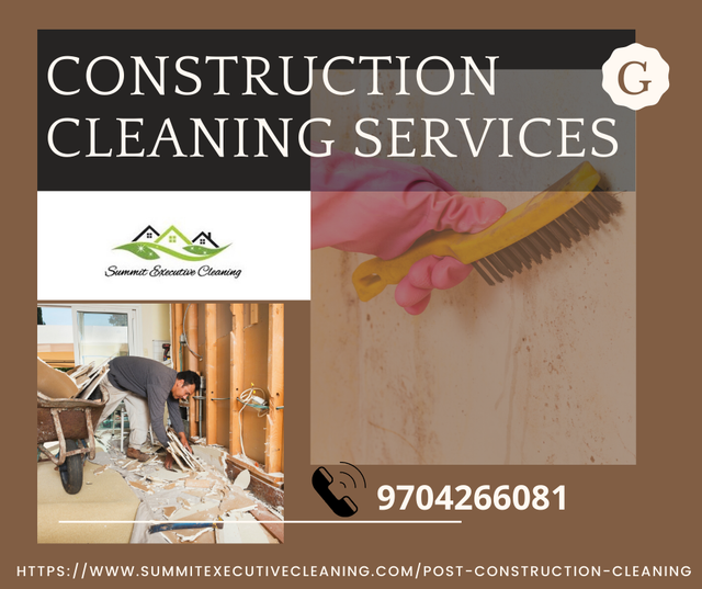 Get a maximized solution for post-construction cleaning services near you in Summit County. Have a clean premise by discarding the debris by Summit Executive Cleaning.