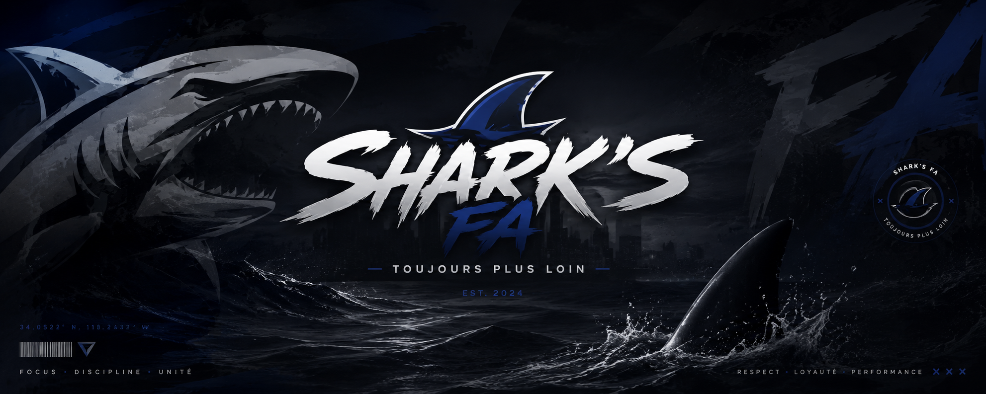 Bannière Sharks FA