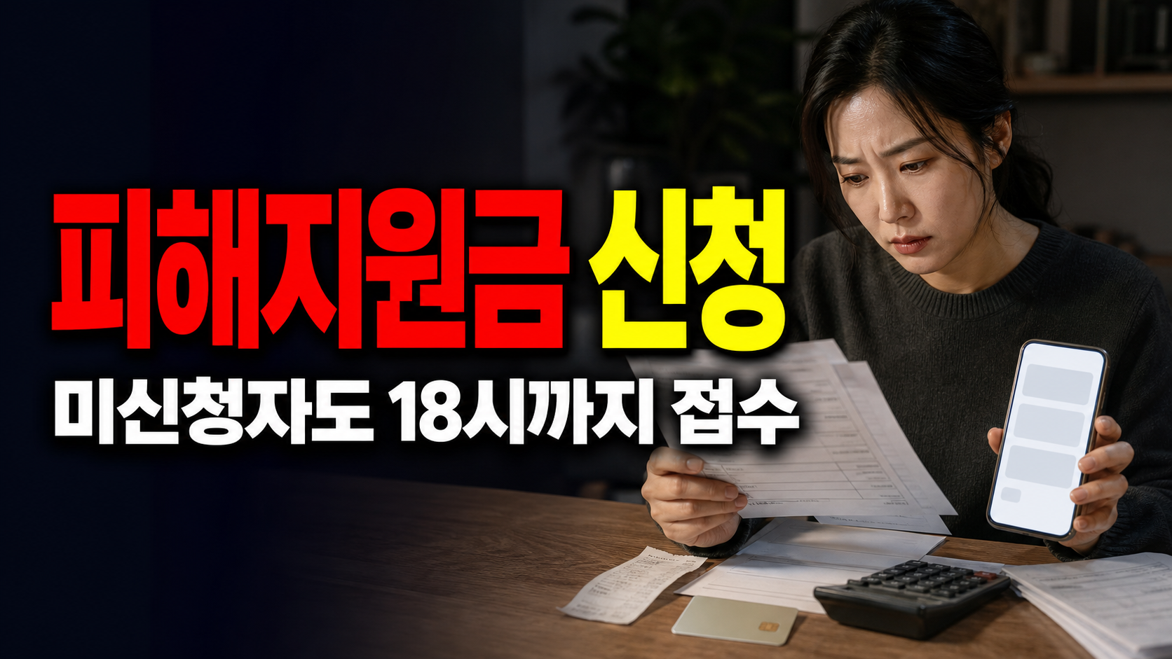 자동 지급 아닌 고유가 피해지원금, 1차 미신청자도 7월 3일 18시까지 접수 관련 핵심 정보를 상징적으로 보여주는 썸네일 이미지