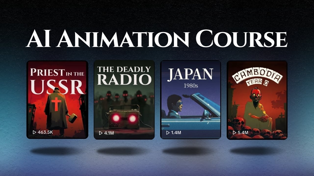 AI ANIMATION COURSE BUNDLE