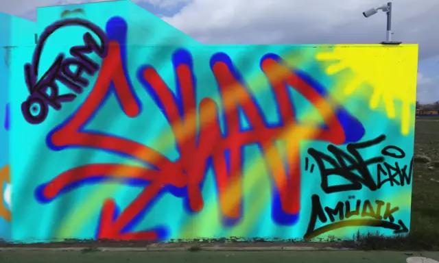 Graffiti artwork by Cmudikk