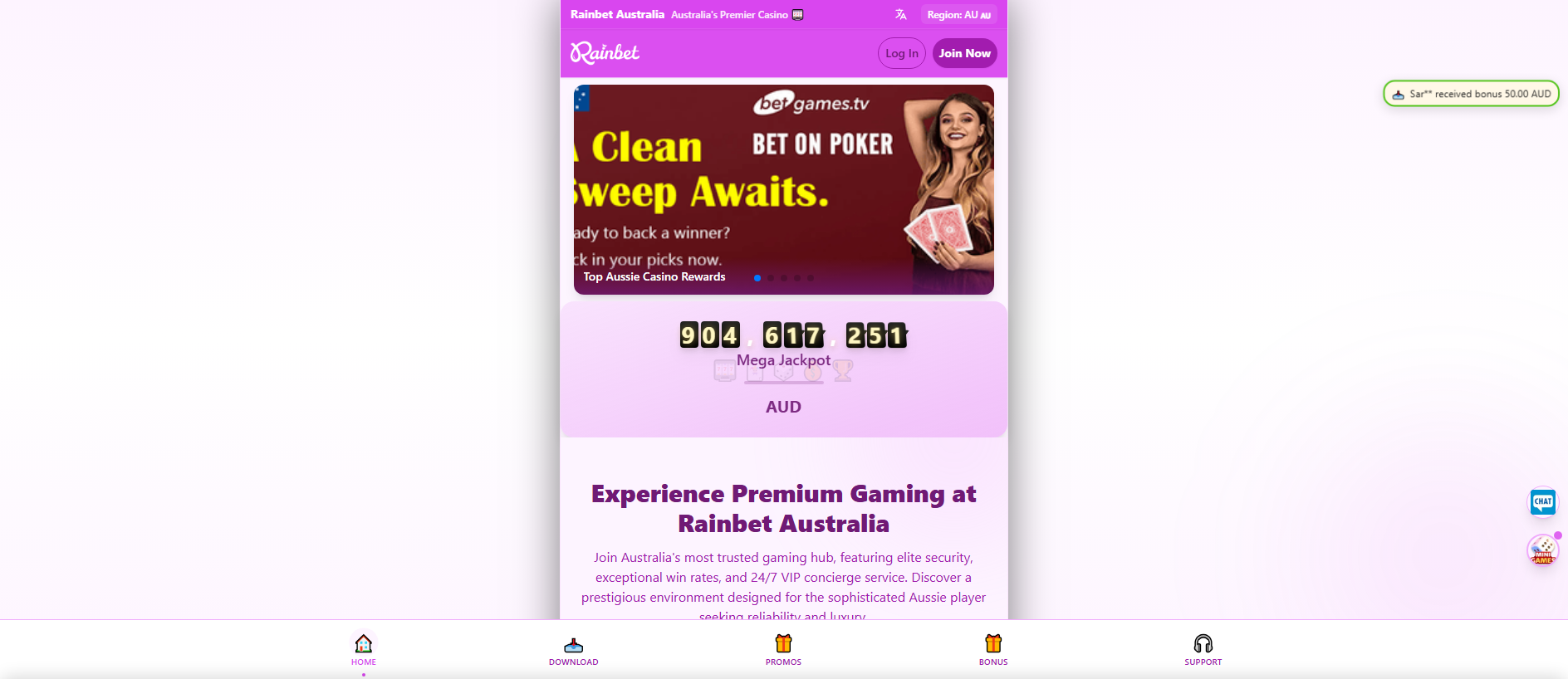Stored capture of aurainbetaustralia.com