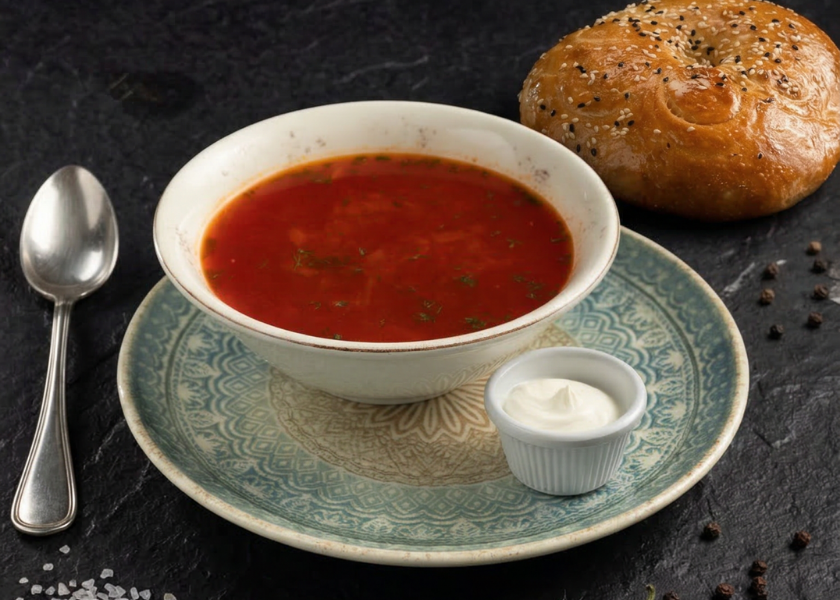 Borscht dish