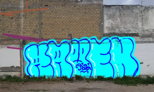 Graffiti artwork by Ksksksskk
