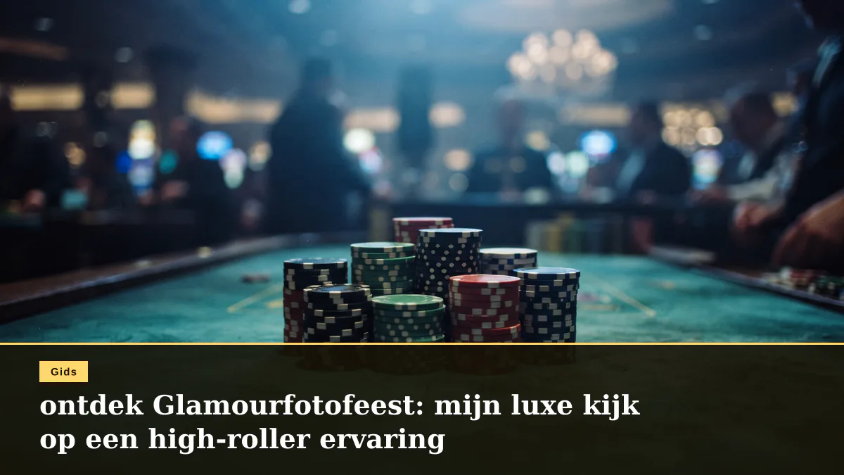 ontdek Glamourfotofeest: mijn luxe kijk op een high-roller ervaring