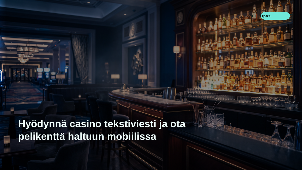 Hydynn casino tekstiviesti ja ota pelikentt haltuun mobiilissa
