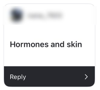 Story reply