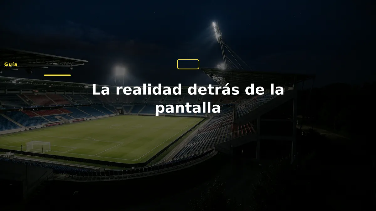 La realidad detrás de la pantalla