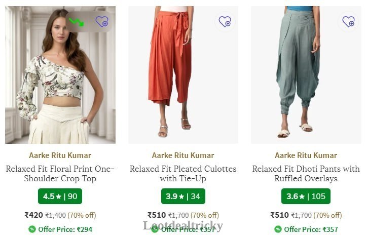 Ajio Upto 70 – Wonderful Discount Today @ 70% OFF Ajio Upto 70 – Wonderful Discount Today @ 70% OFF