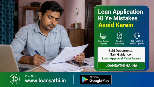 Loan Application Ki Ye Mistakes Avoid Karein: Common Form Errors, Rejection Fix & Approval Guide | Loansathi.in
