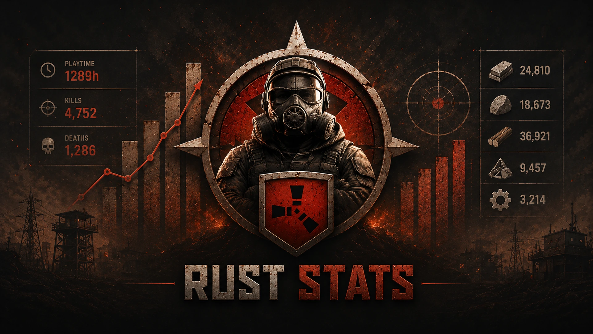 Rust Stats icon