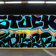 Graffiti artwork by STUCK1