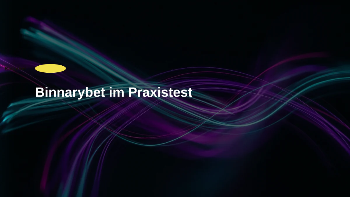 Binnarybet im Praxistest