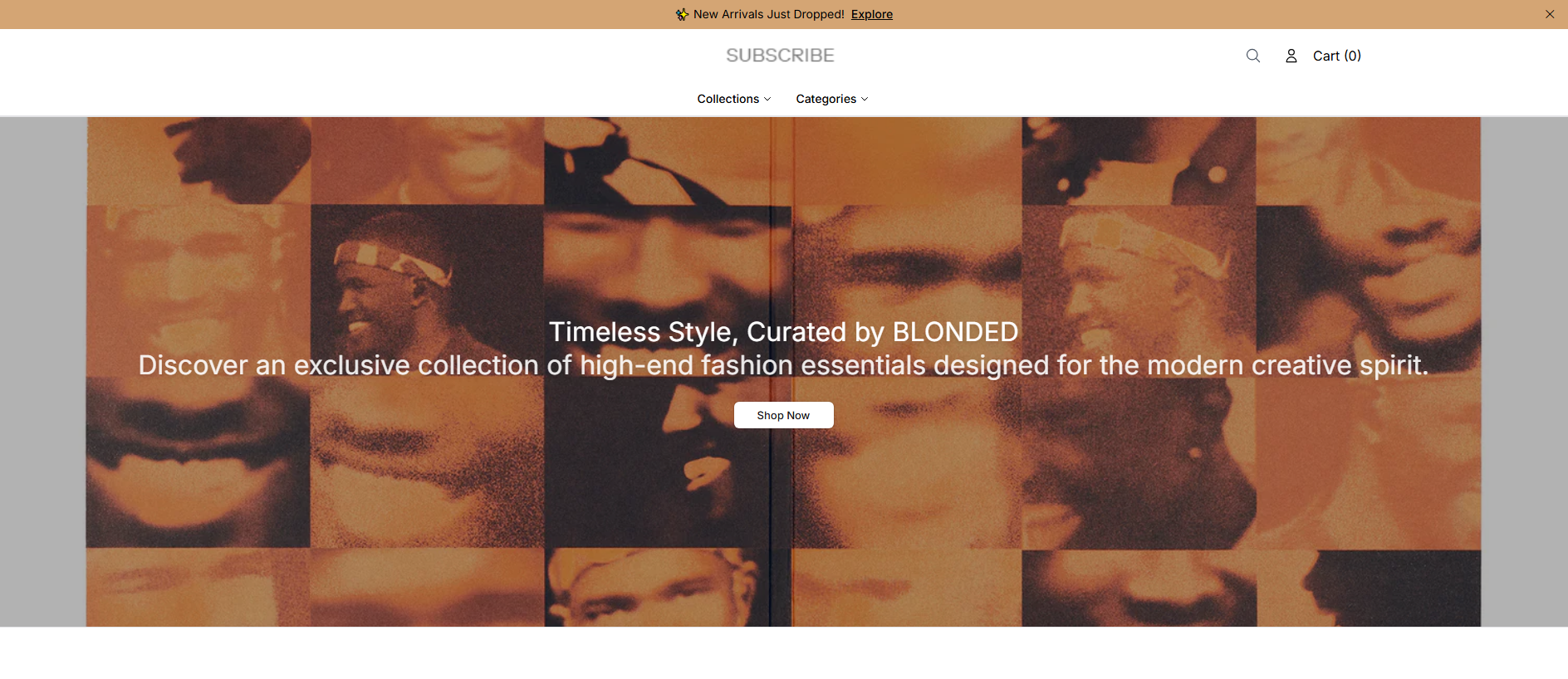 Stored capture of blonselect.shop