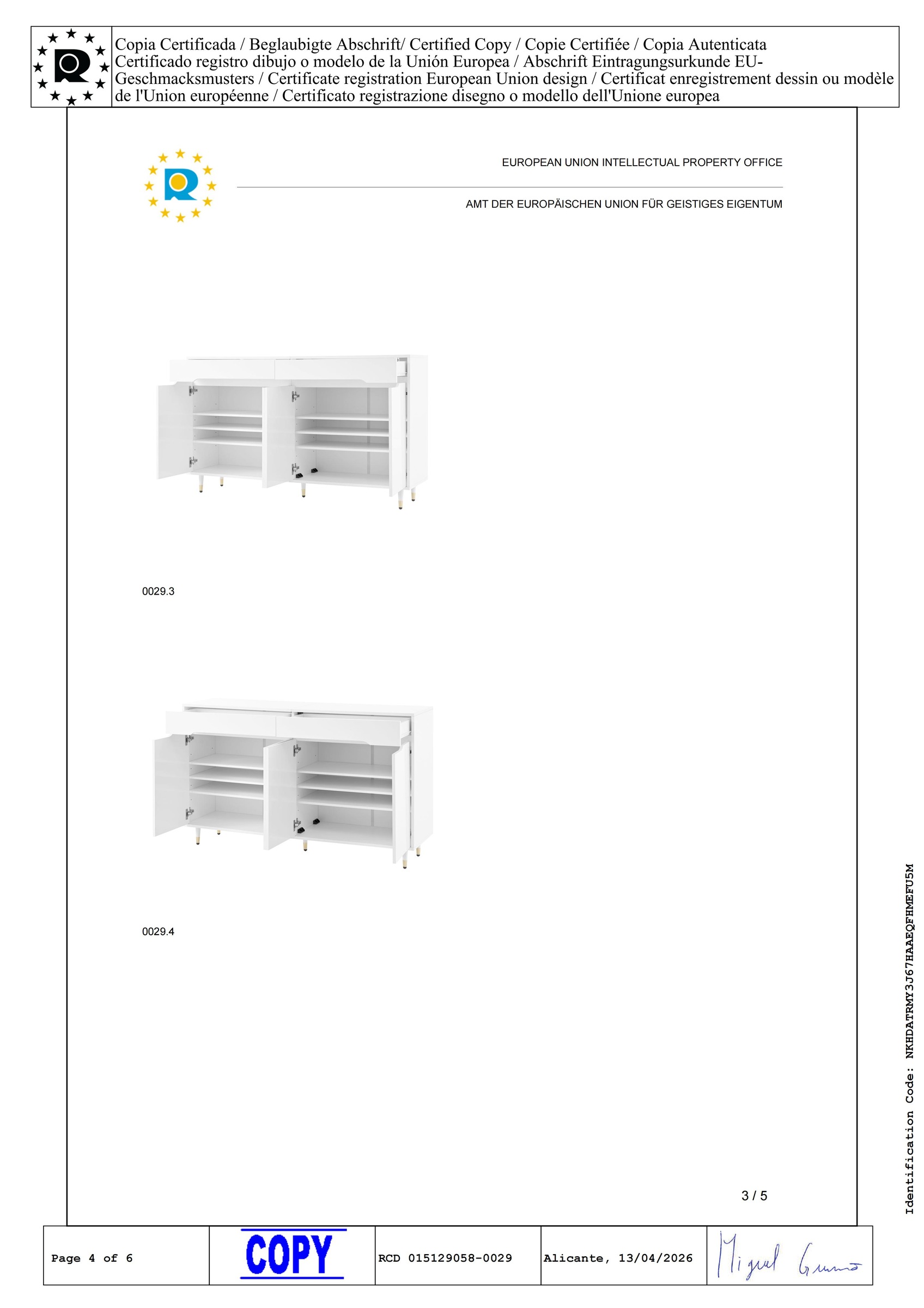 Buffet Blanc, 2 Tiroirs, 2 Portes, Rangement, Fermeture Douce, Étagères Réglables - Panneaux de Particules - 140x39x84cm 5