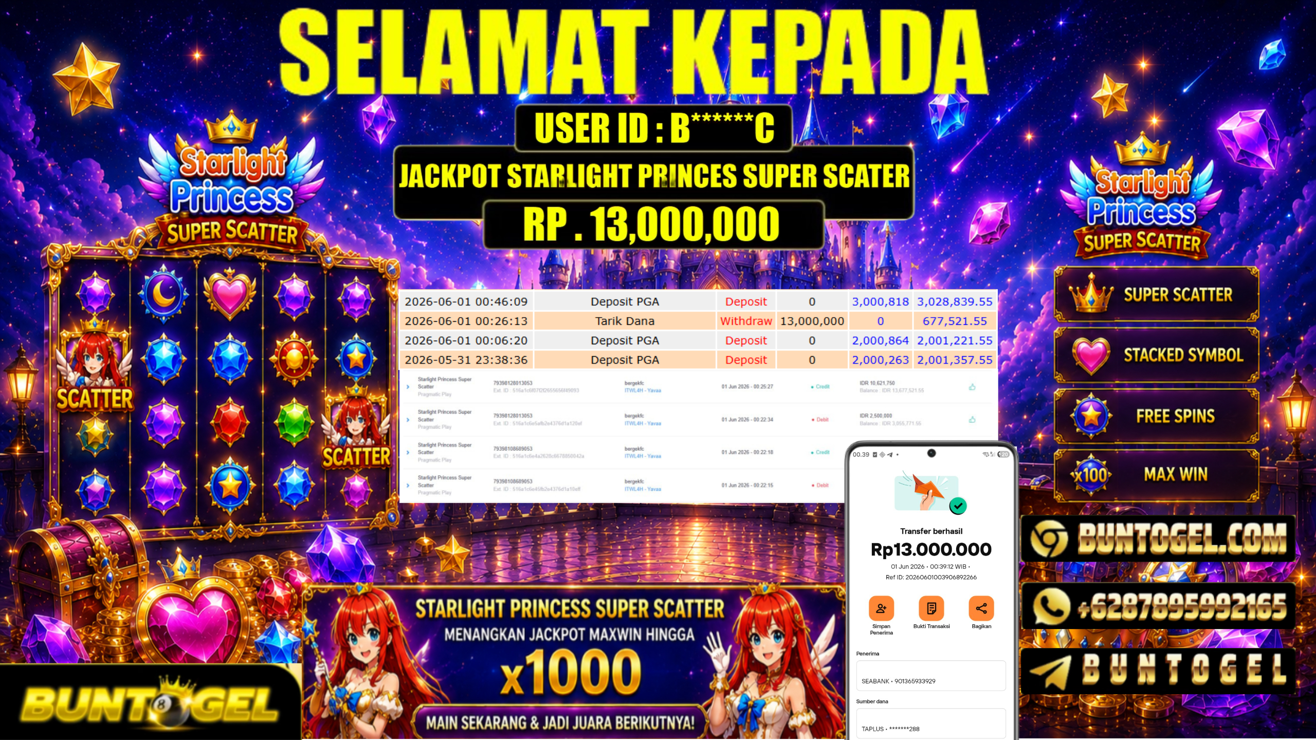 BUKTI BAYAR BUNTOGEL