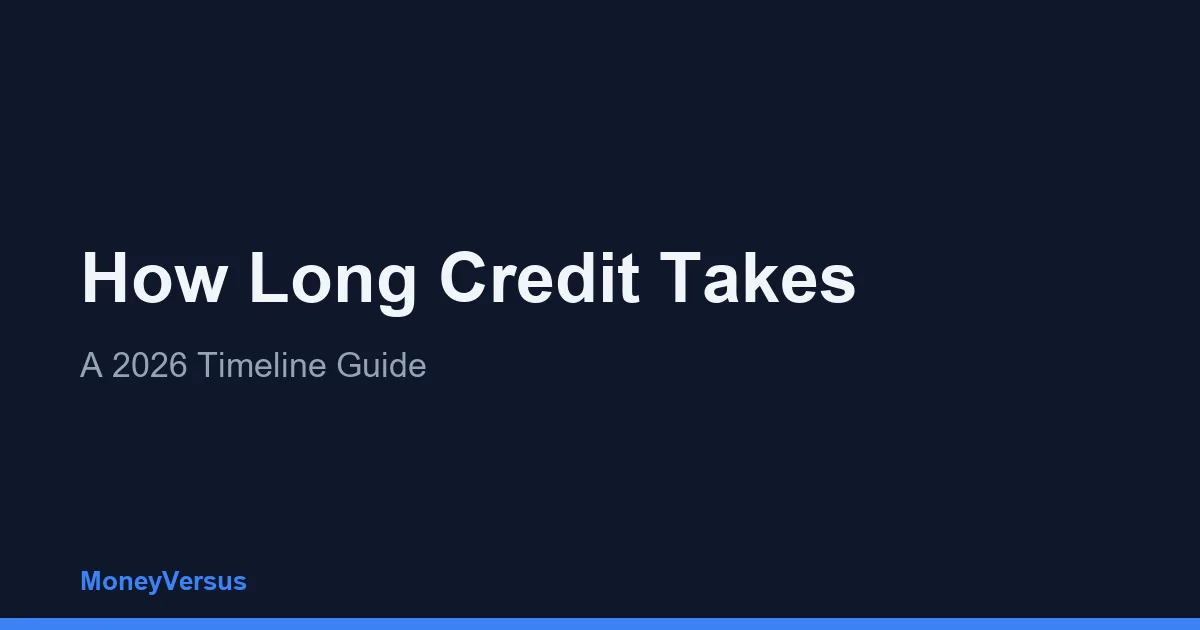 How Long Credit Takes