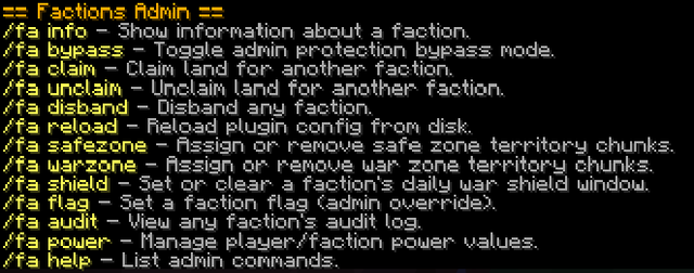 /fa info result screenshot