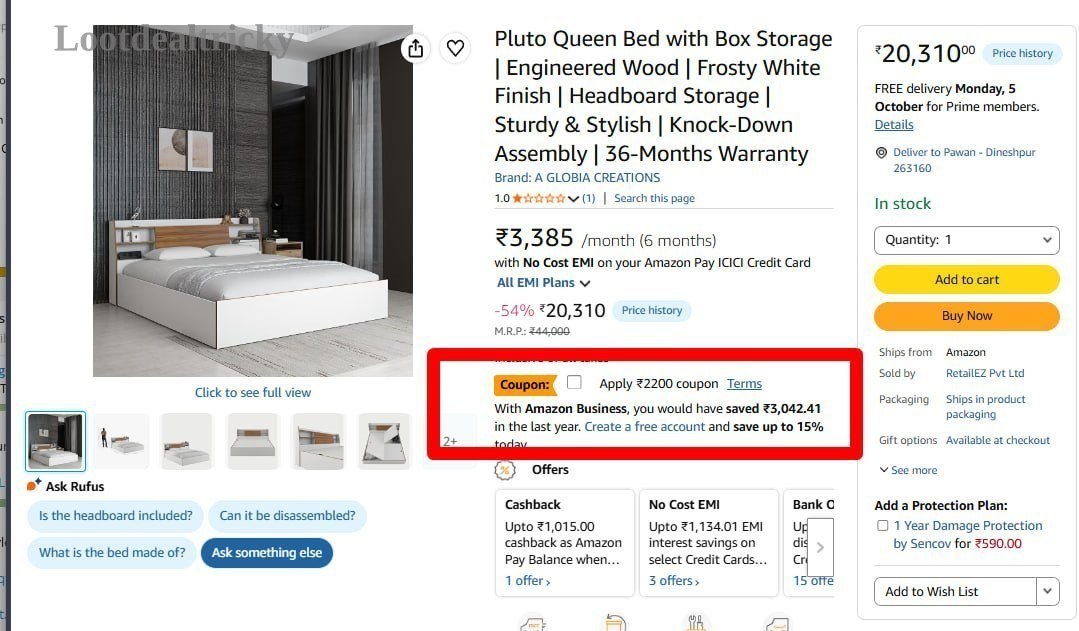 Apply 2200 Off Offer Image