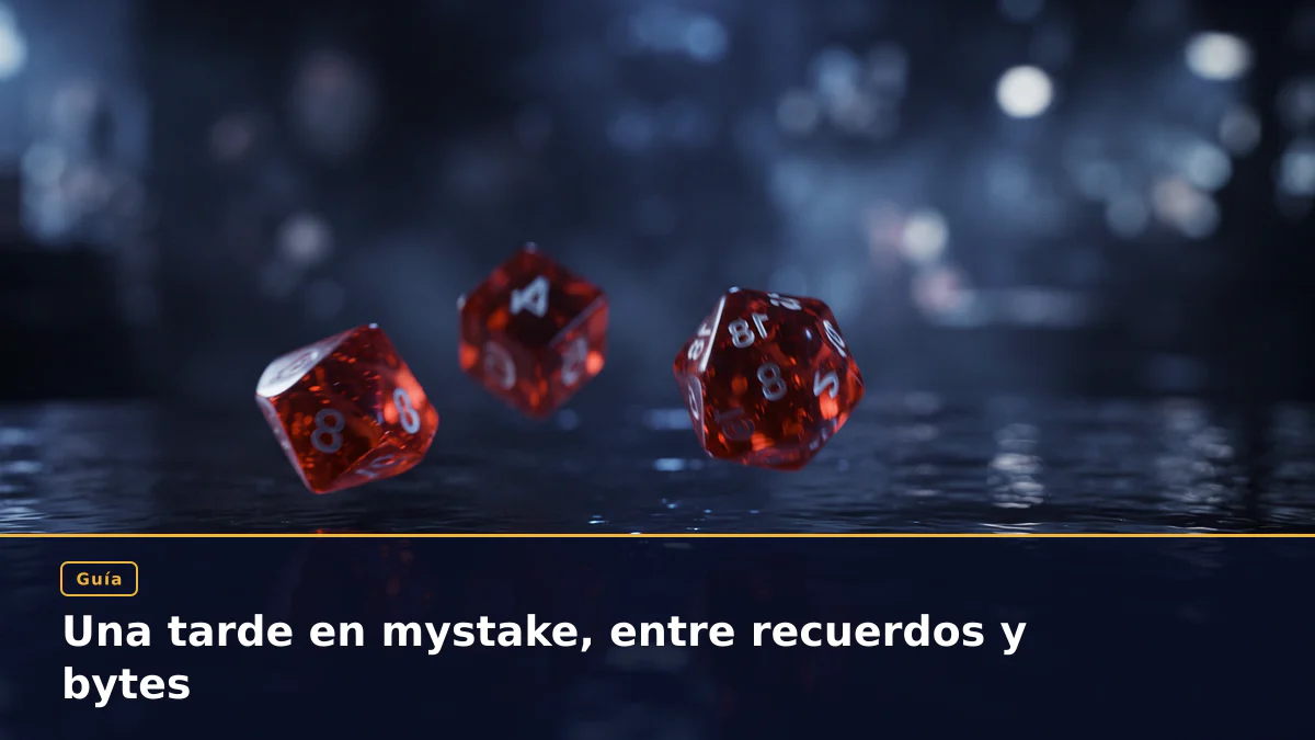 Una tarde en mystake, entre recuerdos y bytes