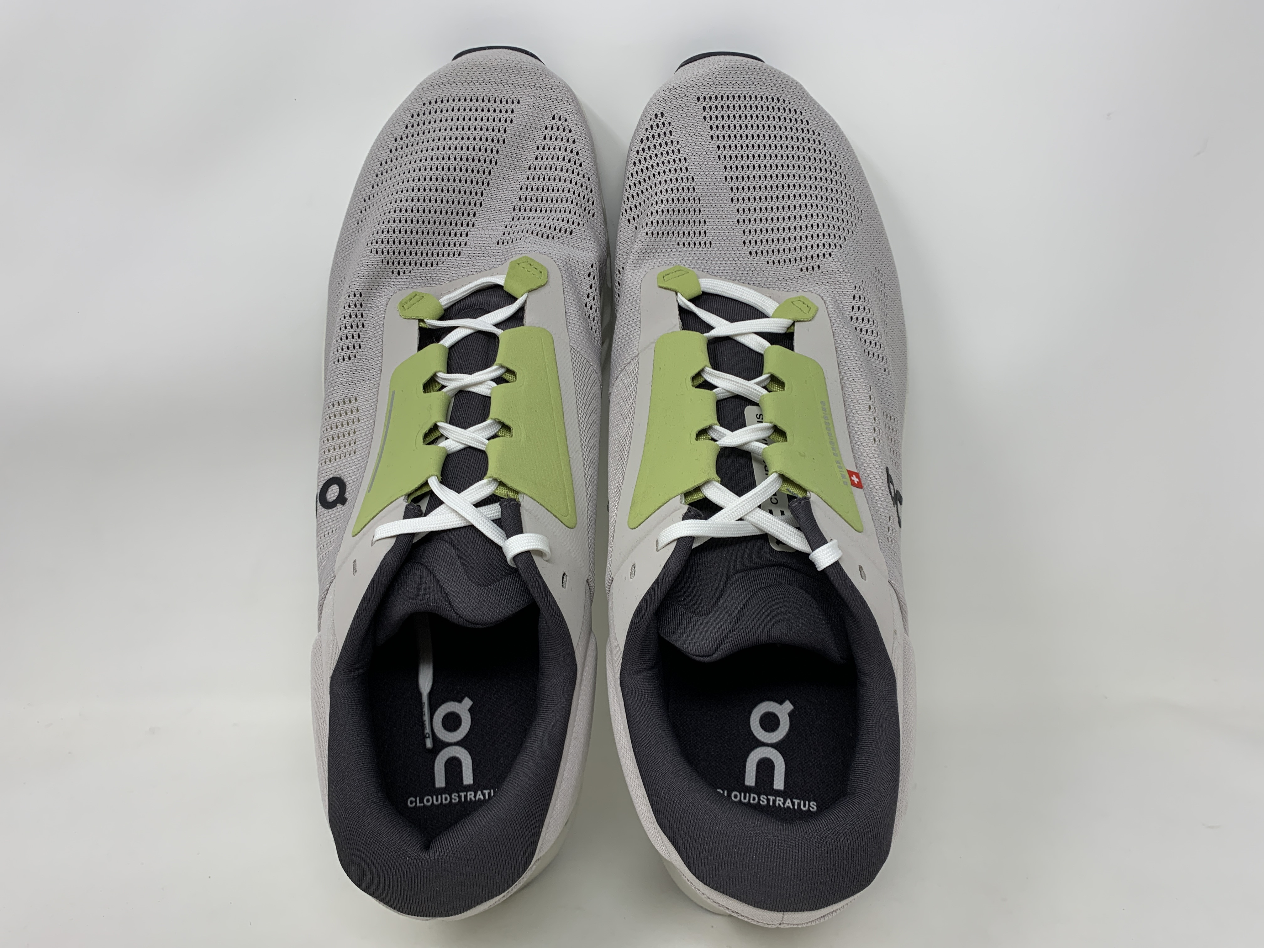 Men's On Cloudstratus 3, Pearl/Ivory, 14 D Medium US detailed image 4