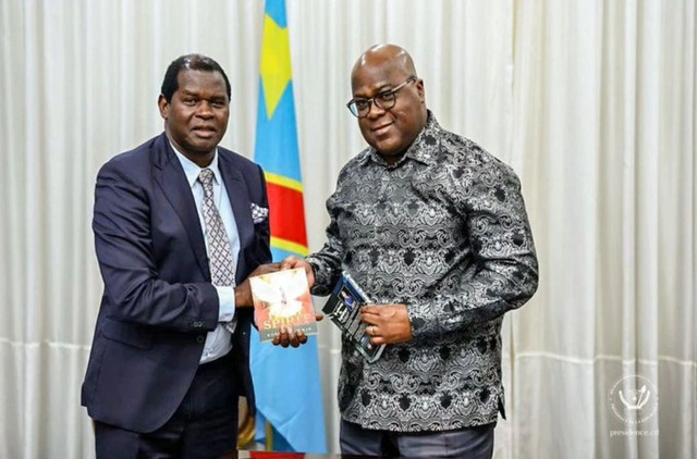 DR Congo’s President Félix Tshisekedi Hosts Pastor Robert Kayanja in Kinshasa