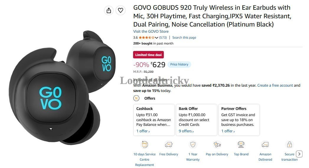 Govo Gobuds 920 | Loot Deal Govo Gobuds 920 | Loot Deal