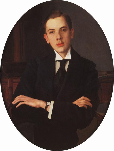 Портрет Е С Михайлова 1916