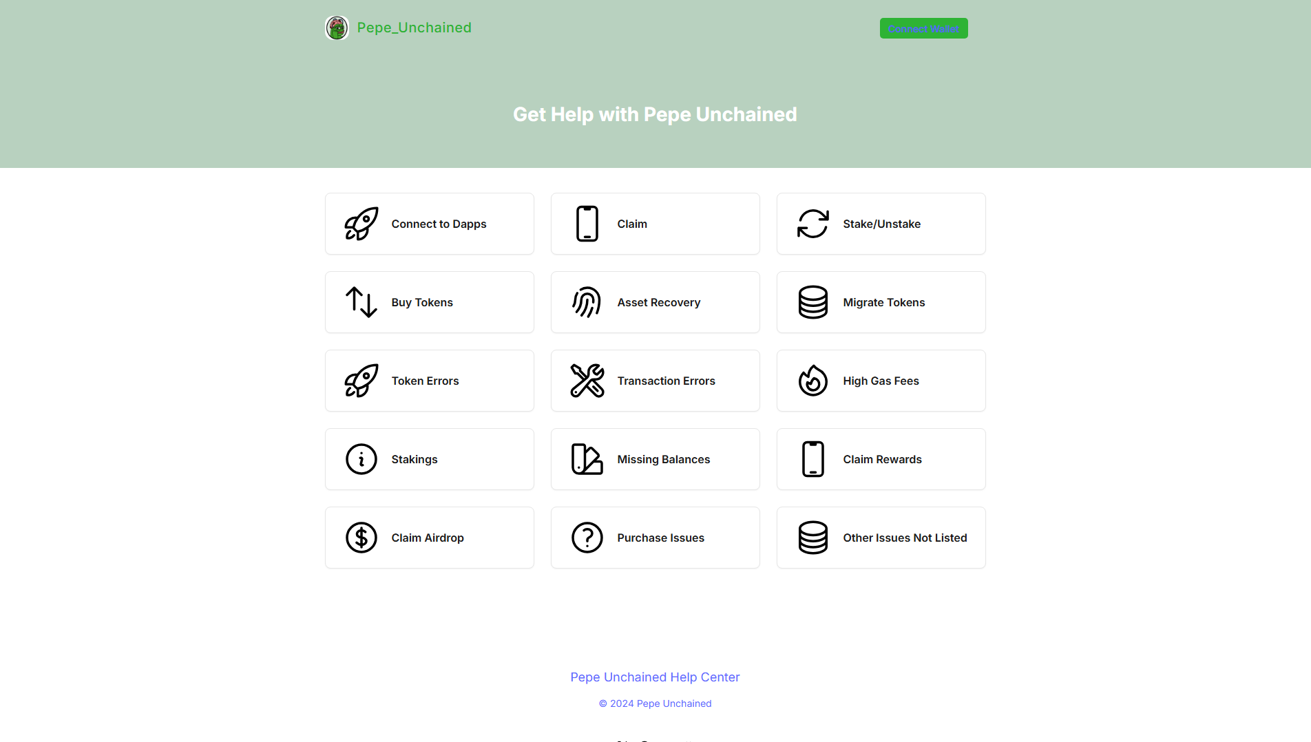 Stored capture of pepe-unchainedpad.pages.dev