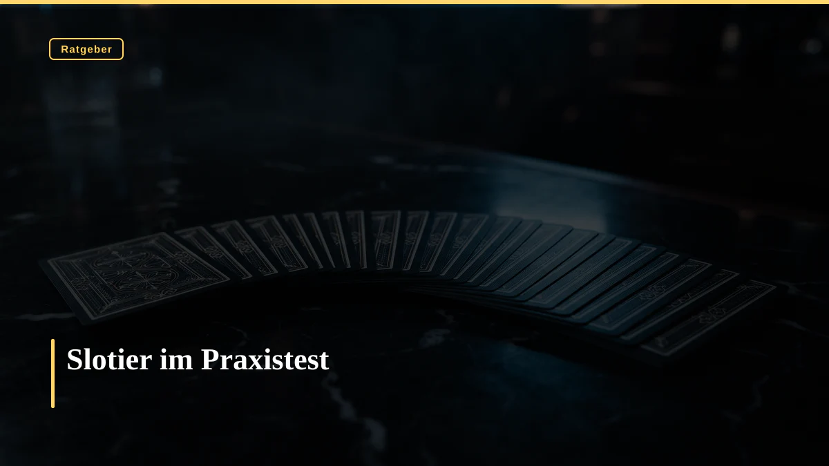 Slotier im Praxistest