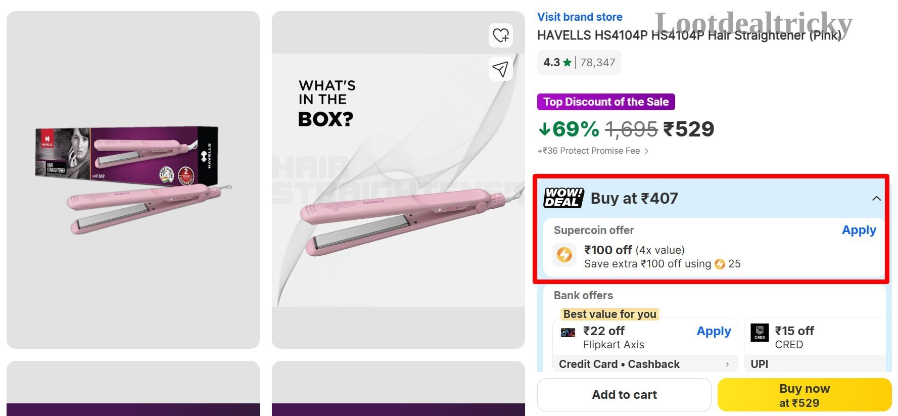Havells Hair Straightener – Just ₹429 | Best Deal