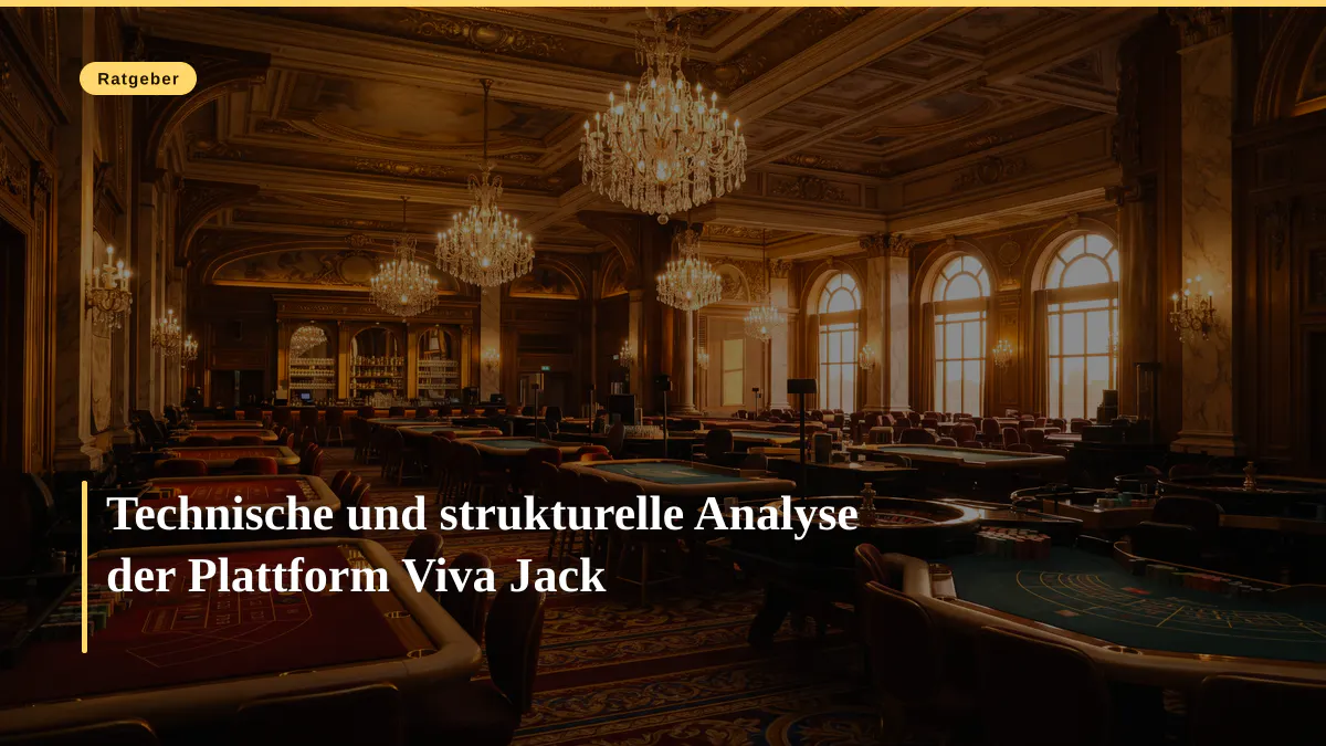 Technische und strukturelle Analyse der Plattform Viva Jack