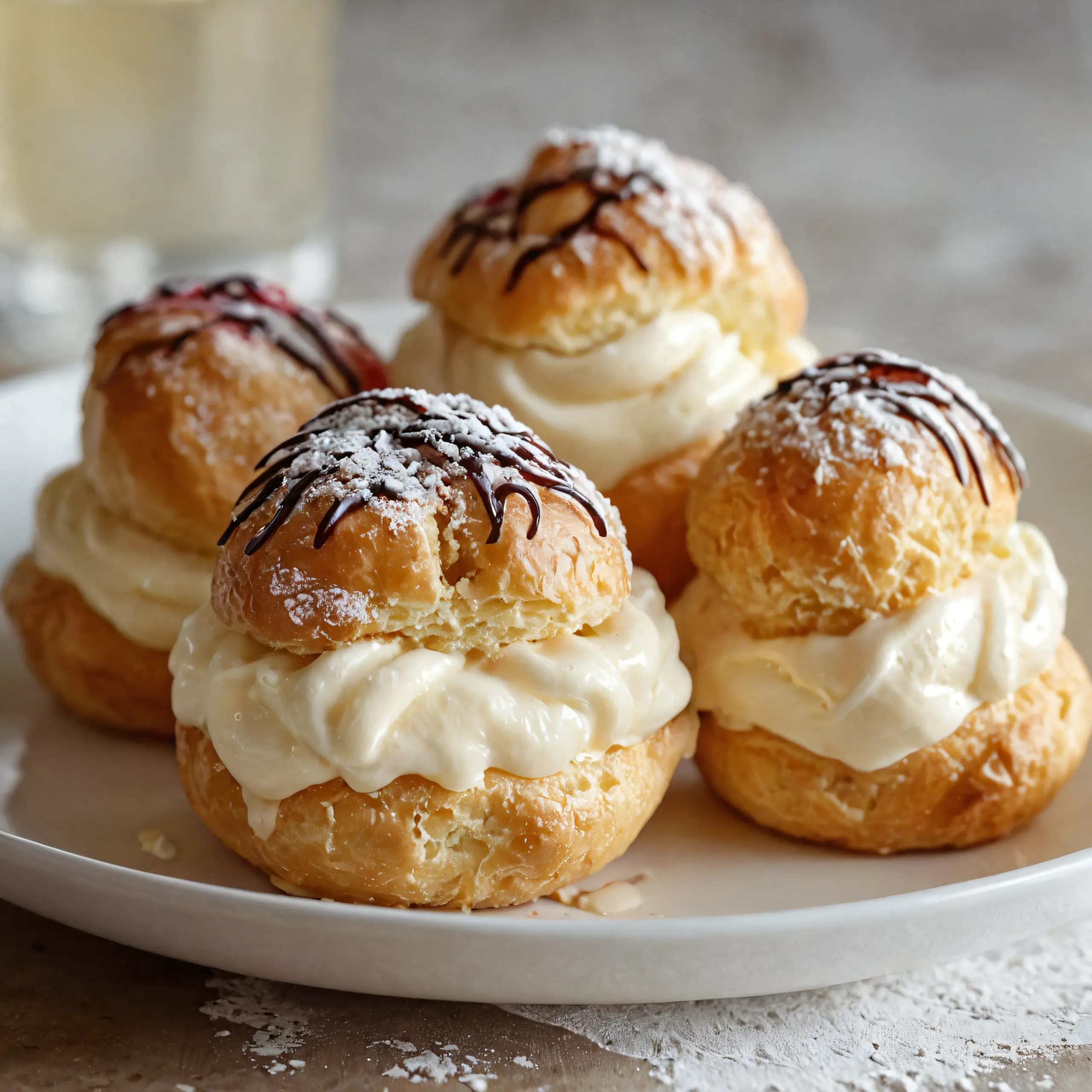 Vanilla Bean Cream Puff Recipe