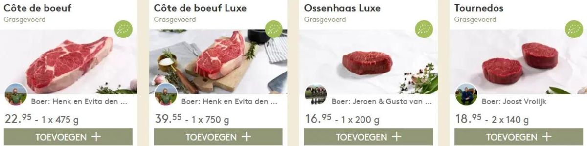 Bestel voor de kerst de lekkerste delen vlees voor de feestdagen - Kerstdagen - Paasdagen - www.Vleeskopenbijdeboer.nl
