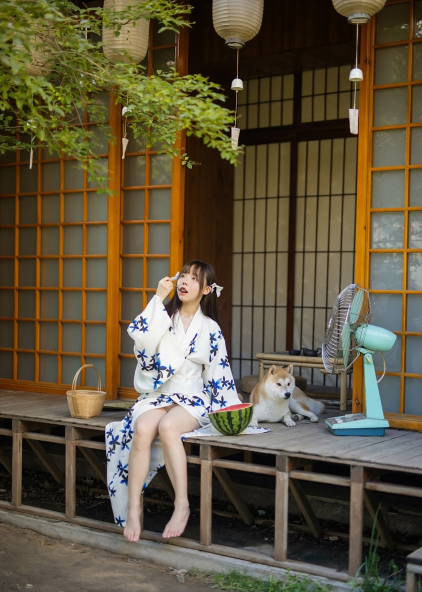 六味帝皇酱 夏日和服 049