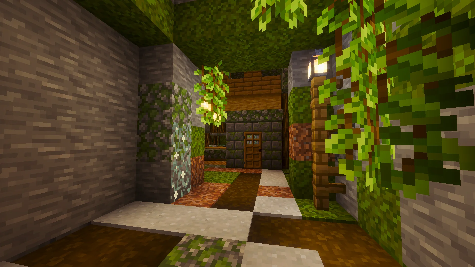 lush cave village 9