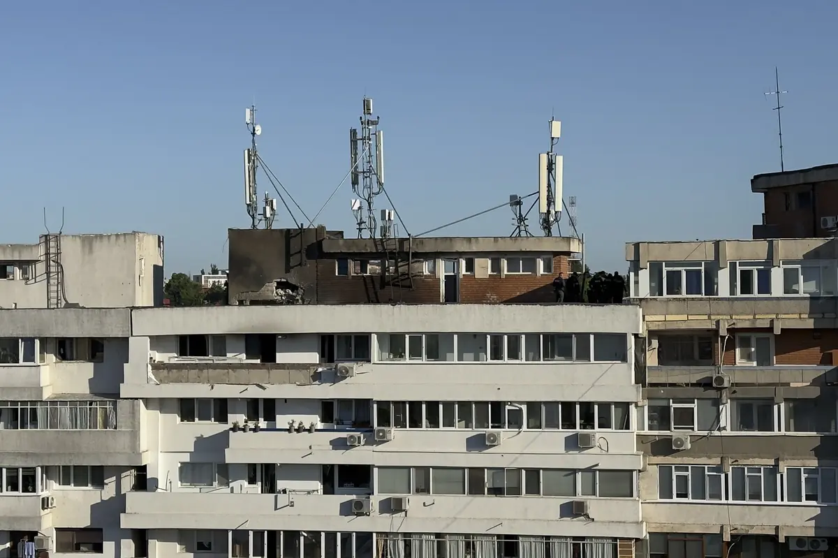 UNSAR analizează pagubele dronei rusești de la Galați