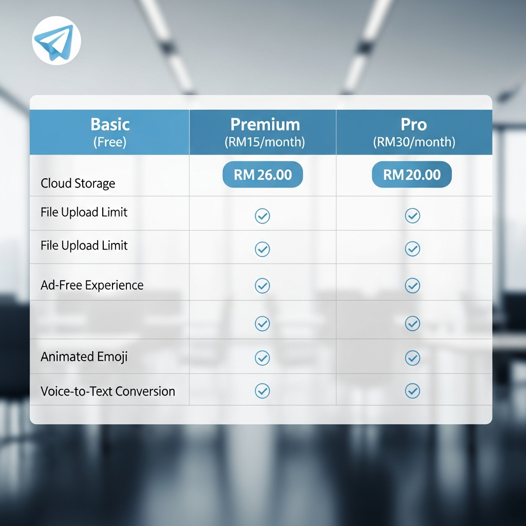 telegram monthly views