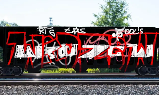 Graffiti artwork by Widzewiak