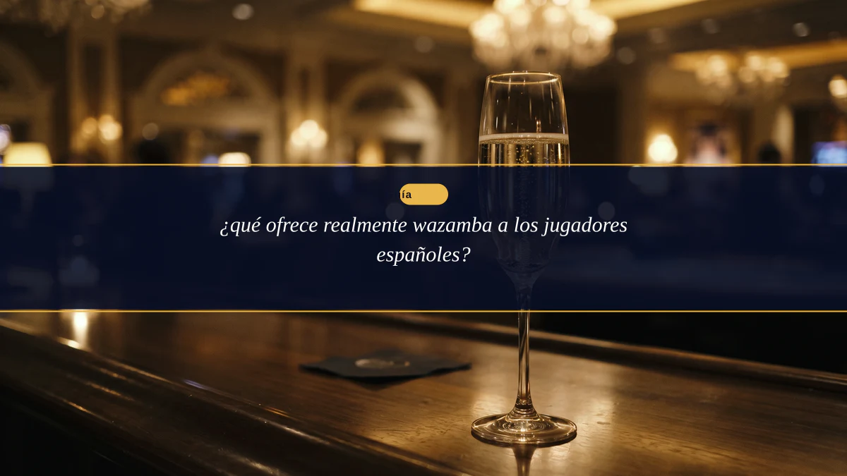 ¿qué ofrece realmente wazamba a los jugadores españoles?