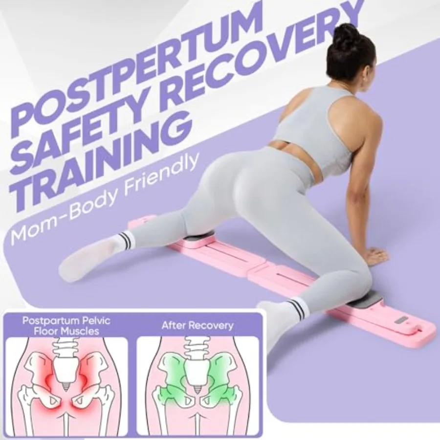 Portable Pilates Reformer Set for Women Multi-Functional Pilates Exercise Board with Resistance Bands for Home Workouts Core St view 6