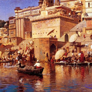 Edwin-Lord-Weeks-On-The-River-Benares