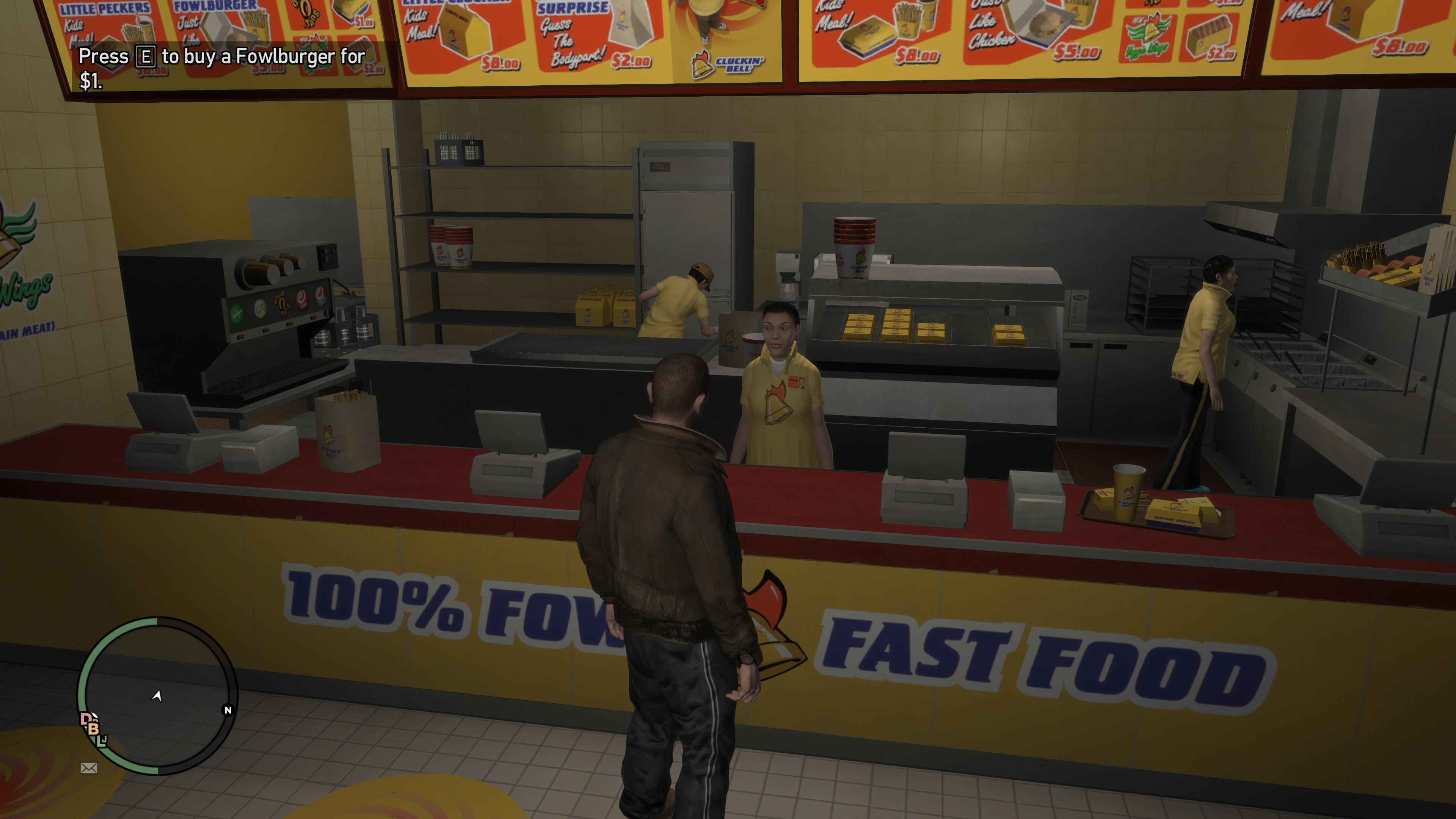 GTA IV Restored Cluckin' Bell in Northwood Maps GTAForums